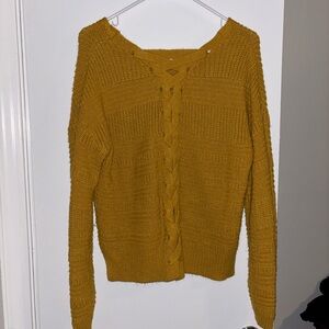 Yellow Sweater size medium, slightly used